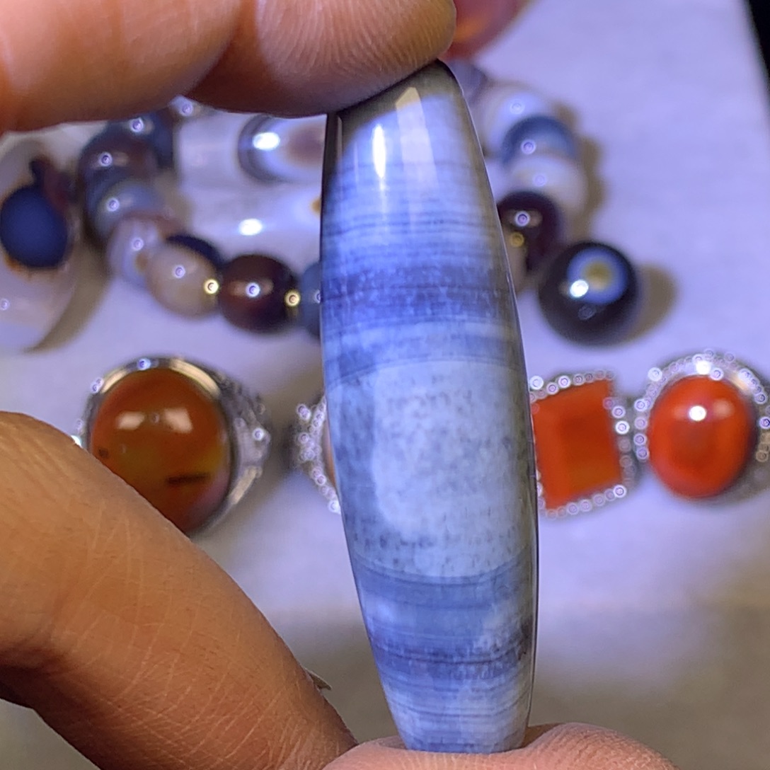 玛瑙/玉髓未镶嵌颈饰