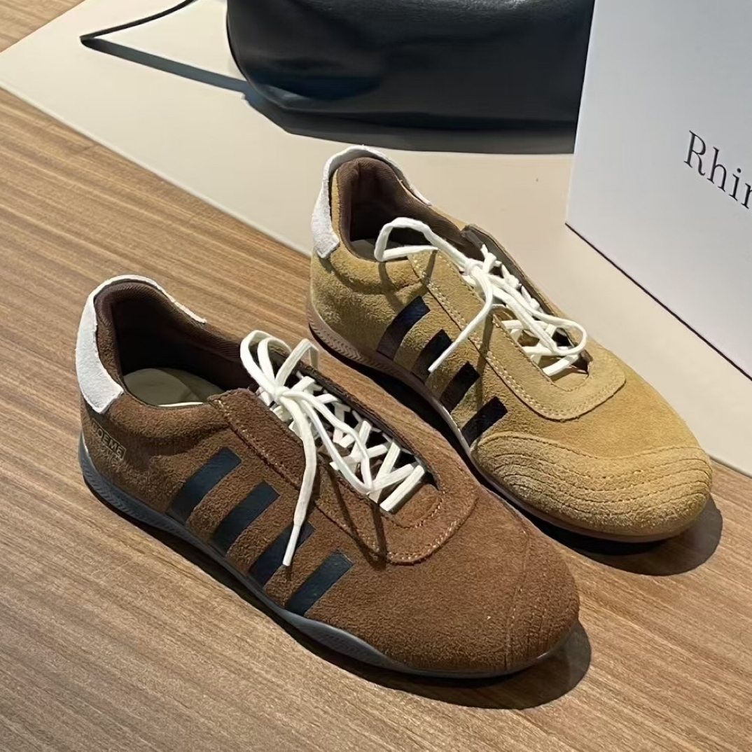 运动系带女德训鞋秋季时尚休闲鞋夏季低帮单鞋皮鞋