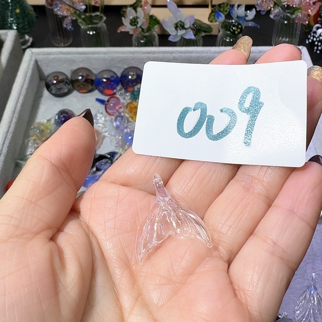 琉璃吊坠(不含链)009鱼尾