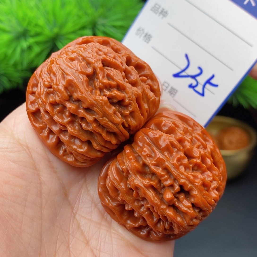 文玩核桃把件42四座楼235