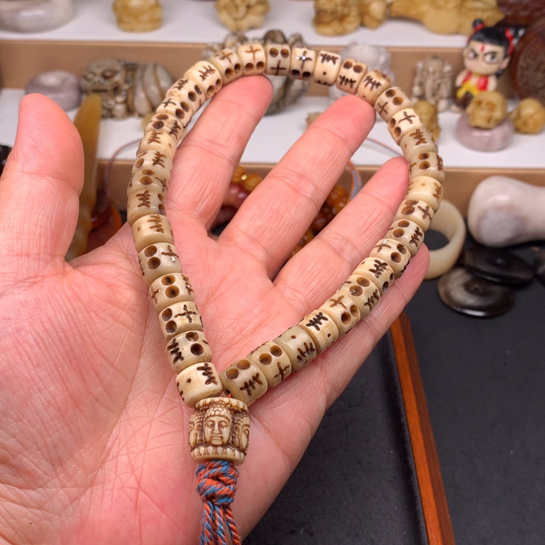 手串/手链驼骨11驼骨阿呆手持