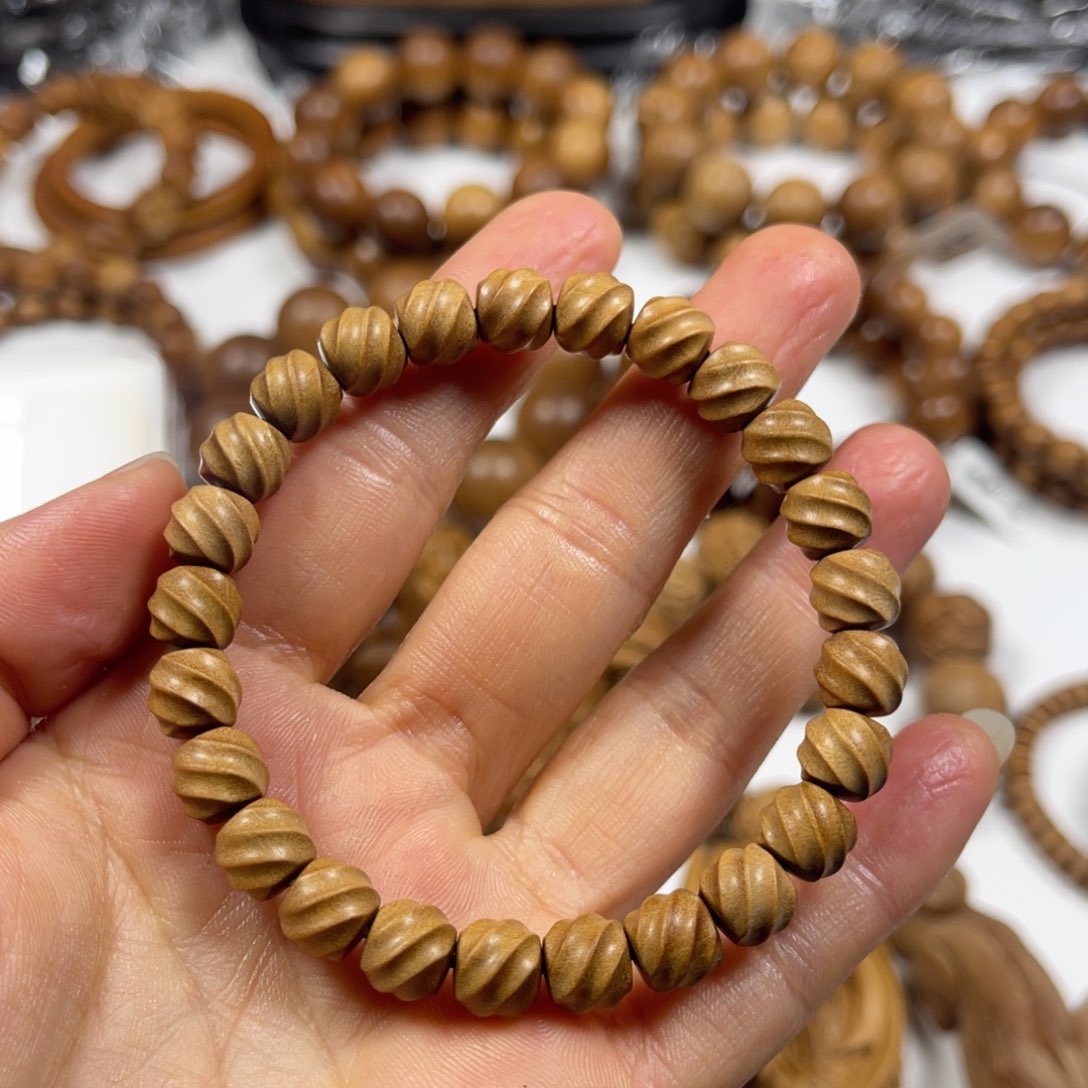 檀香木芃*妞珠7×8顺纹老料