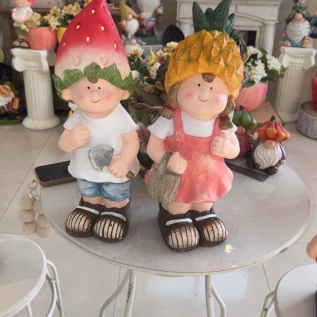 花园摆件红红火火