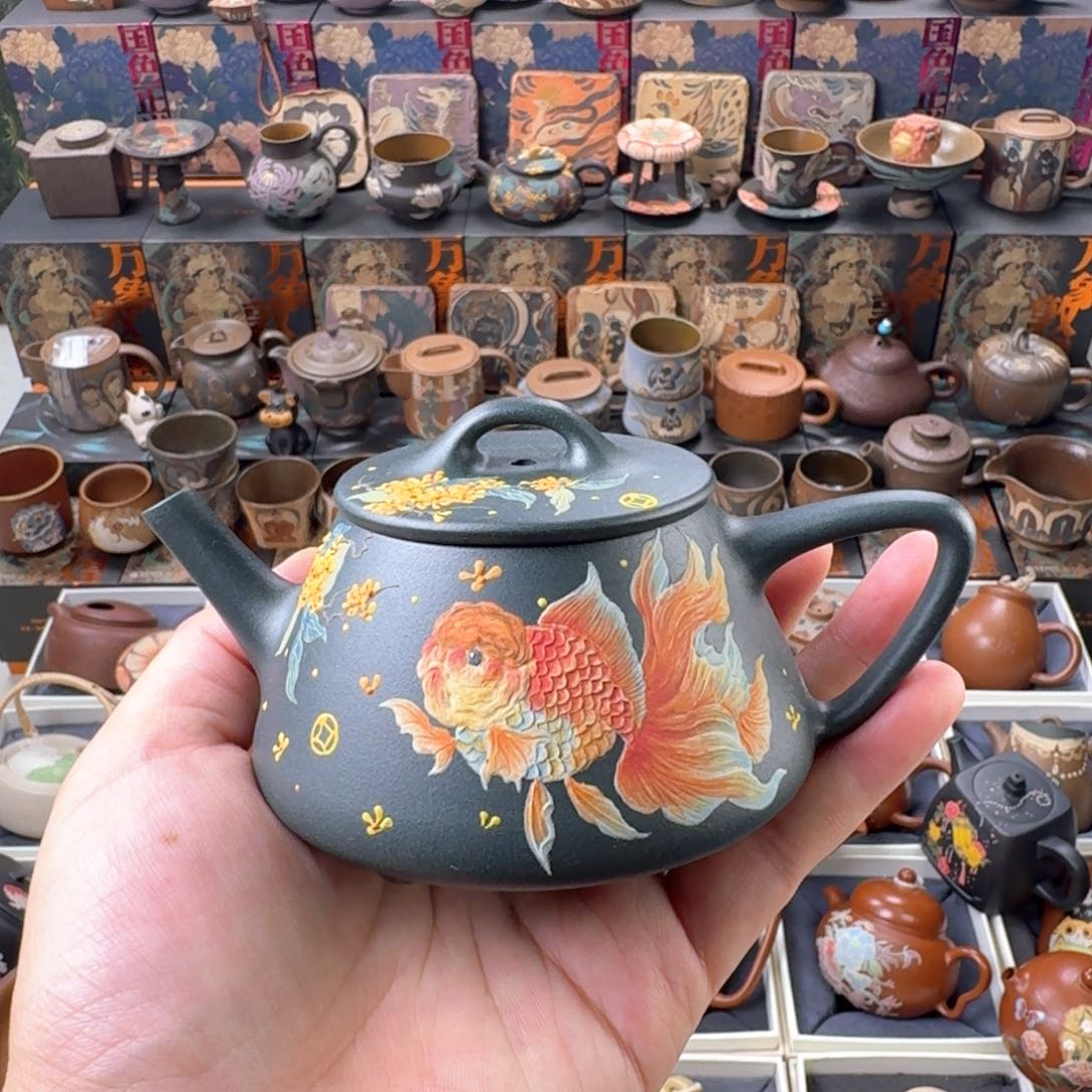 茶壶紫砂150ml国工陈春芬