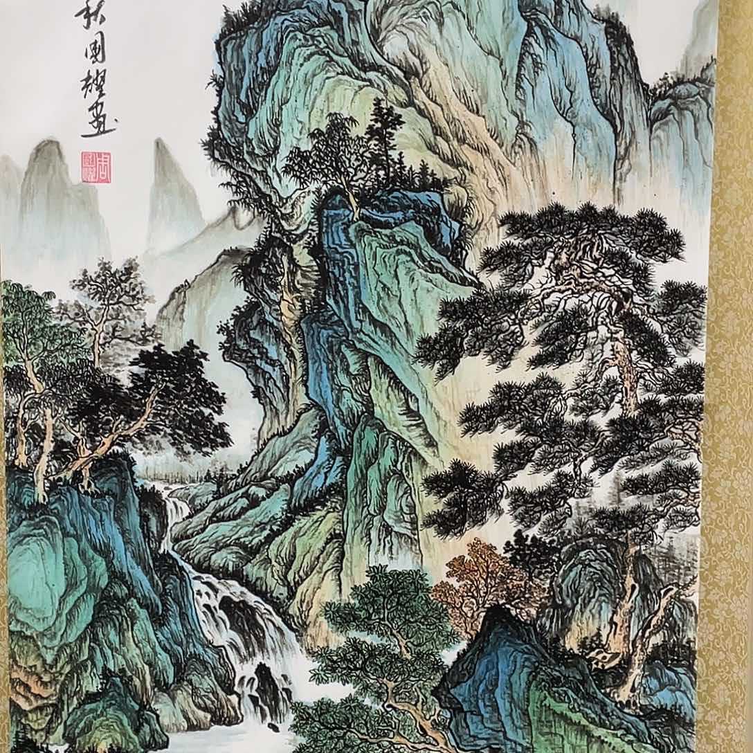 国画老师手笔手绘作品N