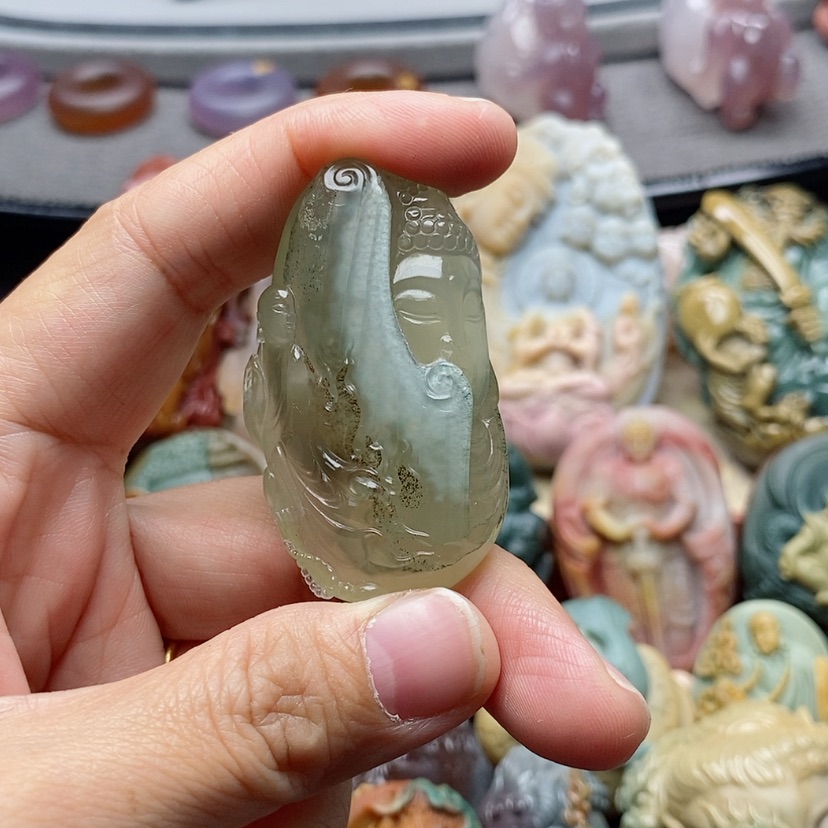 【闪购商品】未镶嵌吊坠定制玛瑙