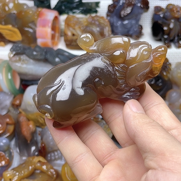 玛瑙/玉髓饰品未镶嵌