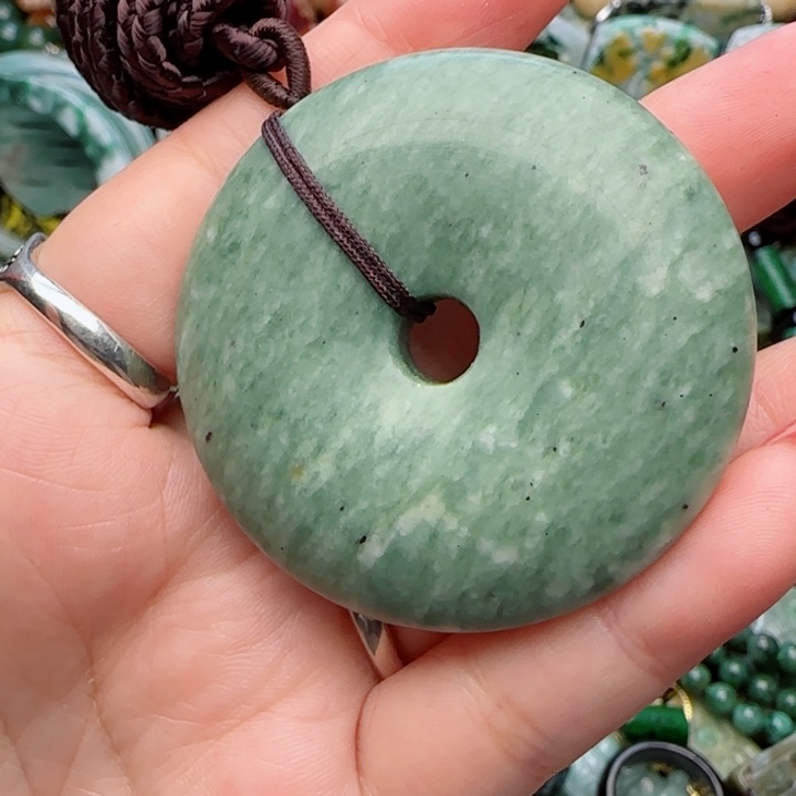 翡翠颈饰未镶嵌天然A货90