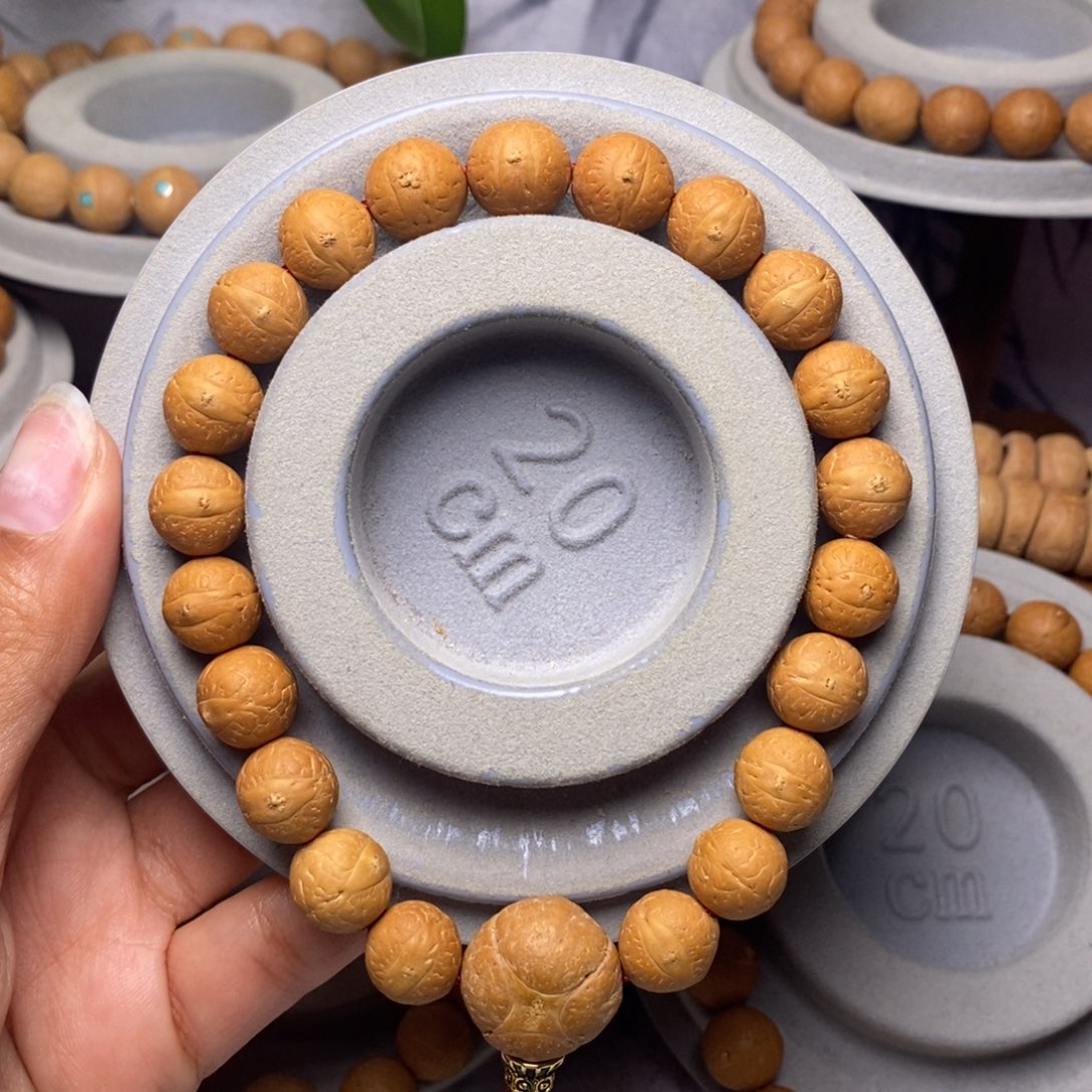 凤眼菩提吊坠手串