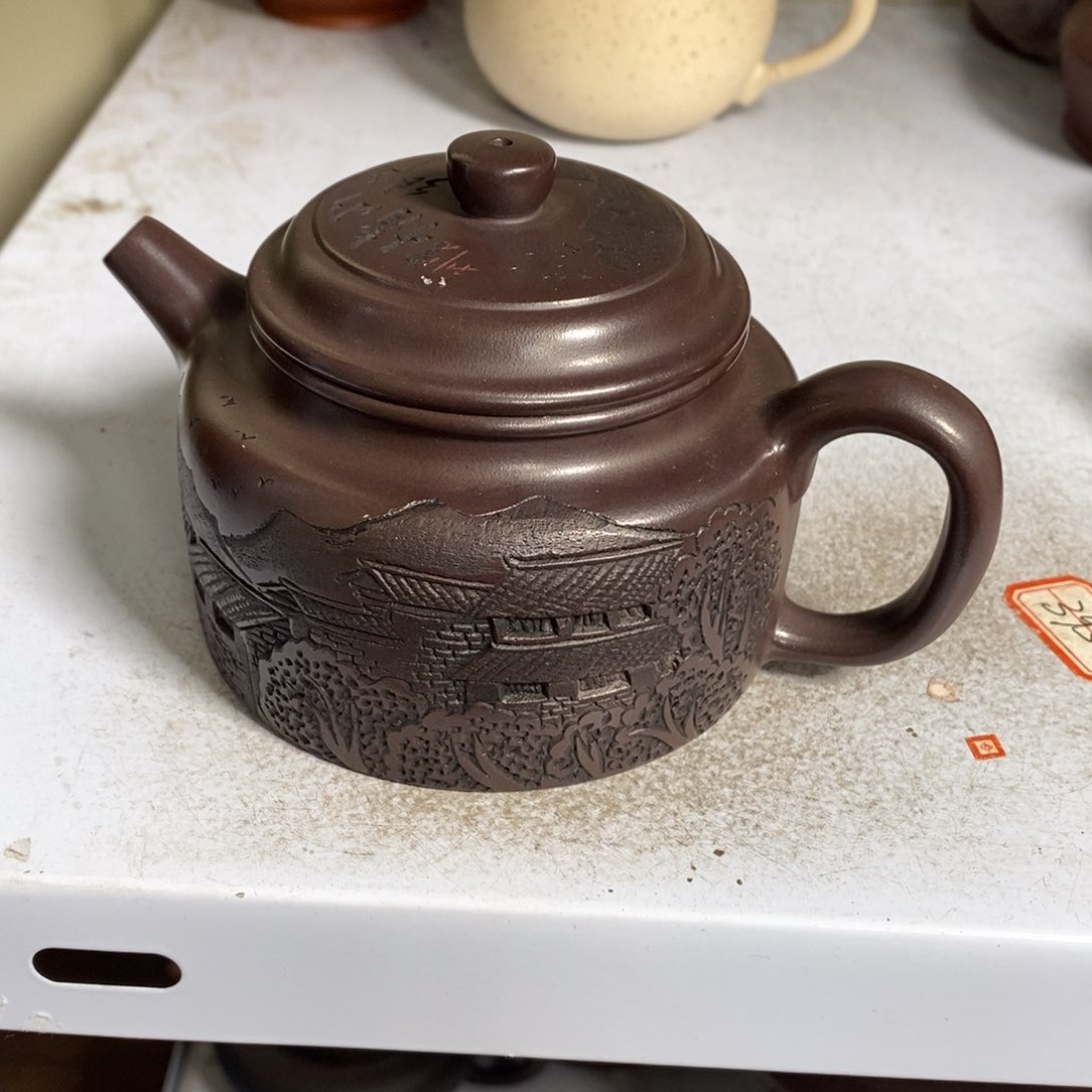 紫砂茶壶原矿手工178