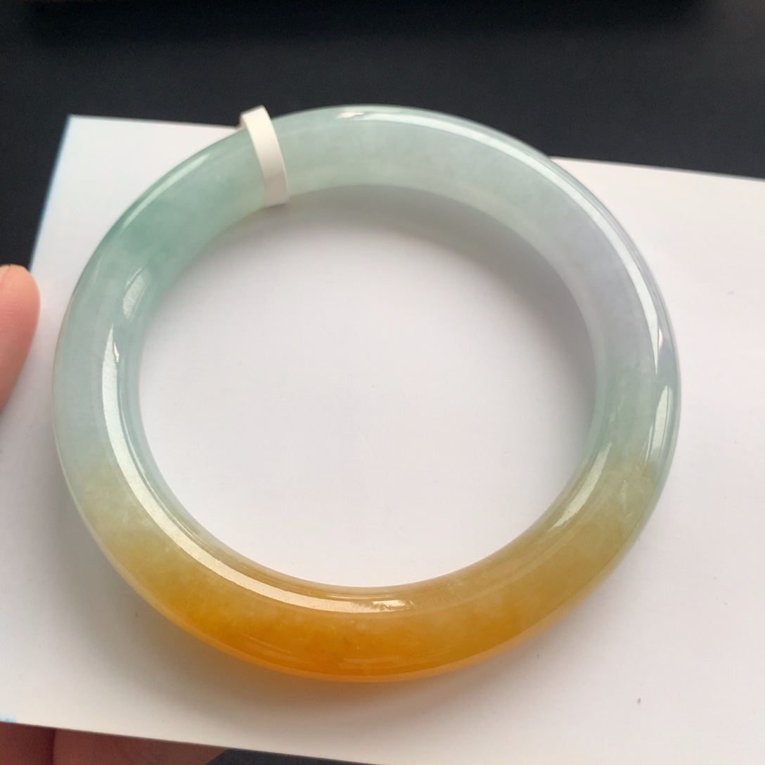 翡翠未镶嵌手镯92号