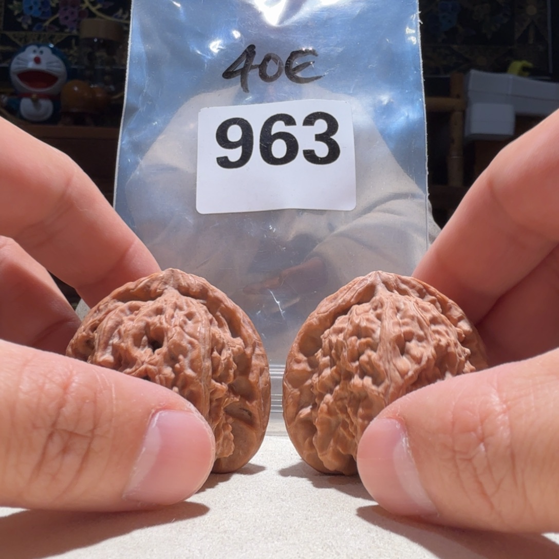 吊坠文玩核桃白狮子