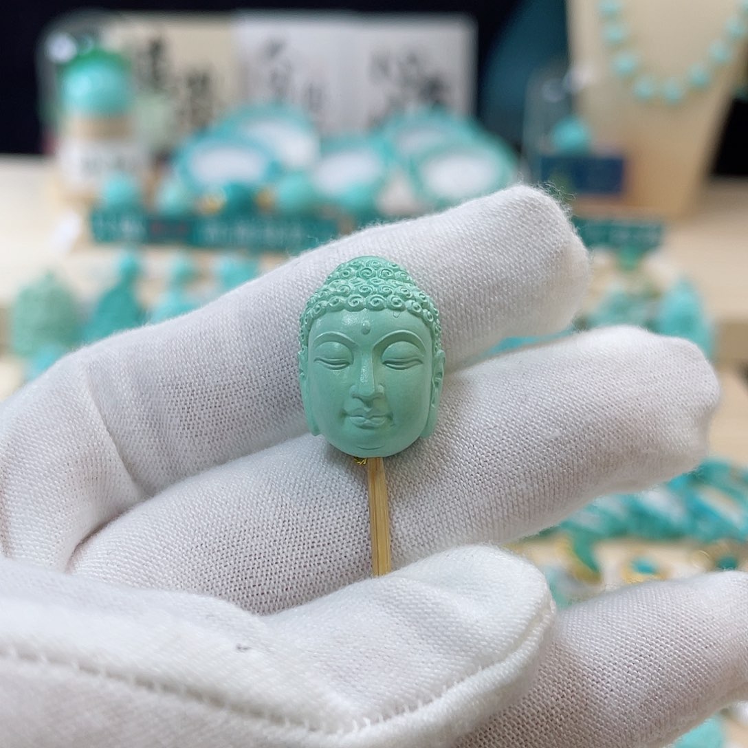 绿松石珠宝奇石未镶嵌