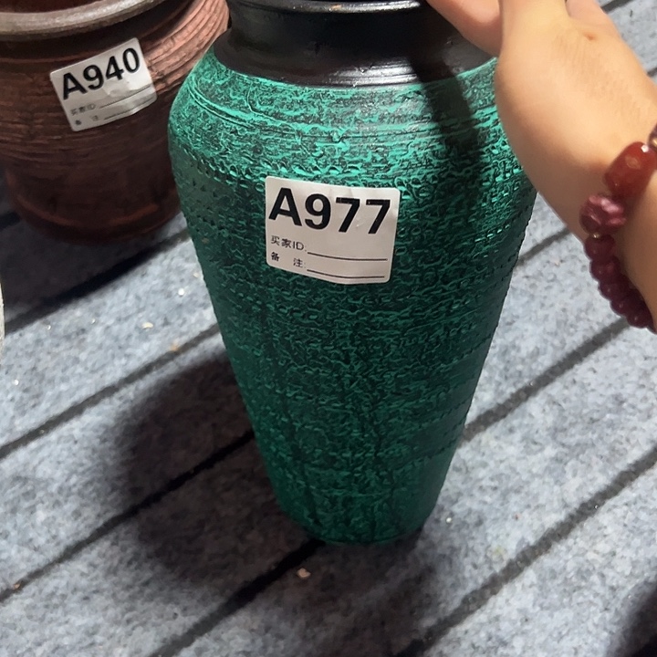 粗陶盆默认打孔高28口10