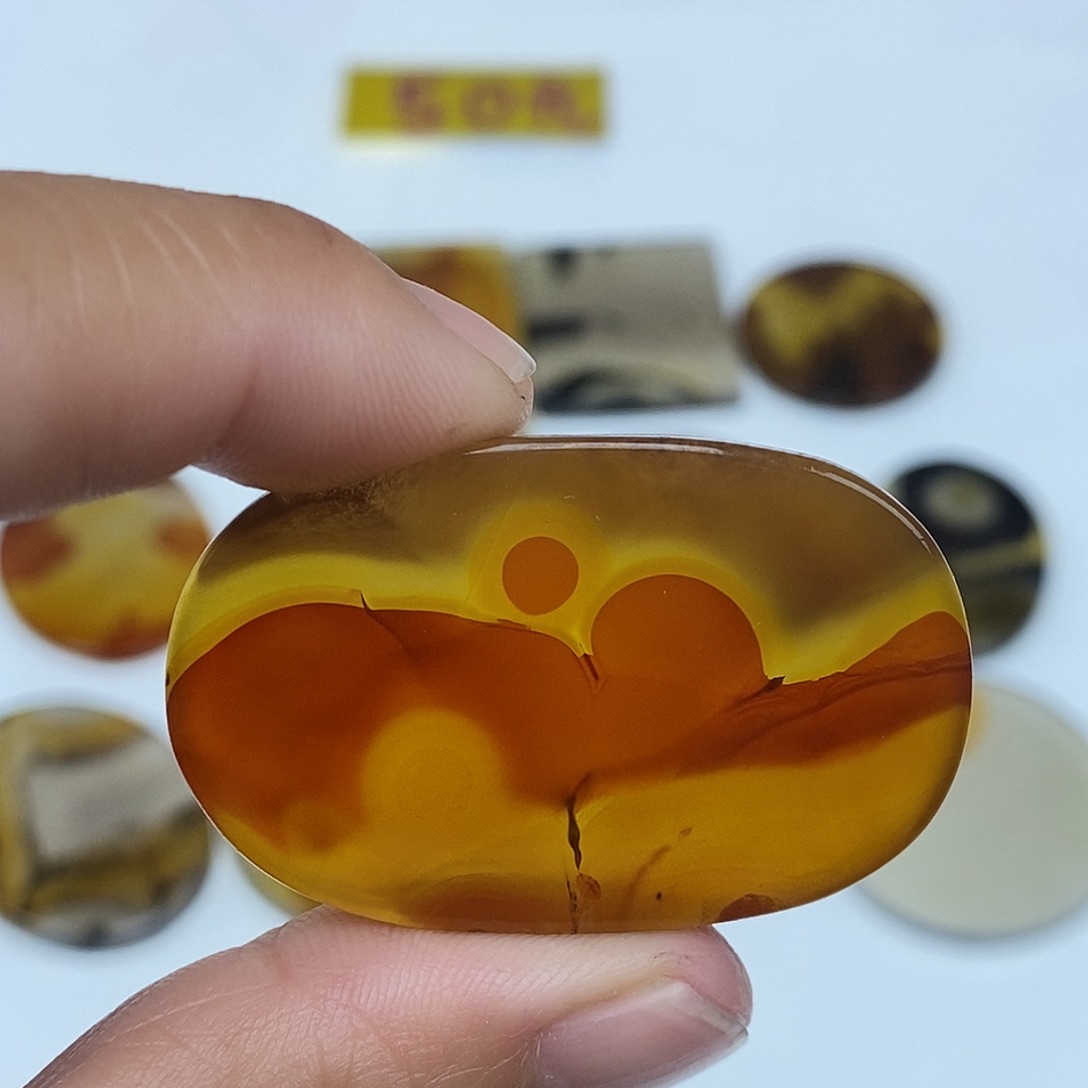 玛瑙/玉髓未镶嵌珠宝半成品