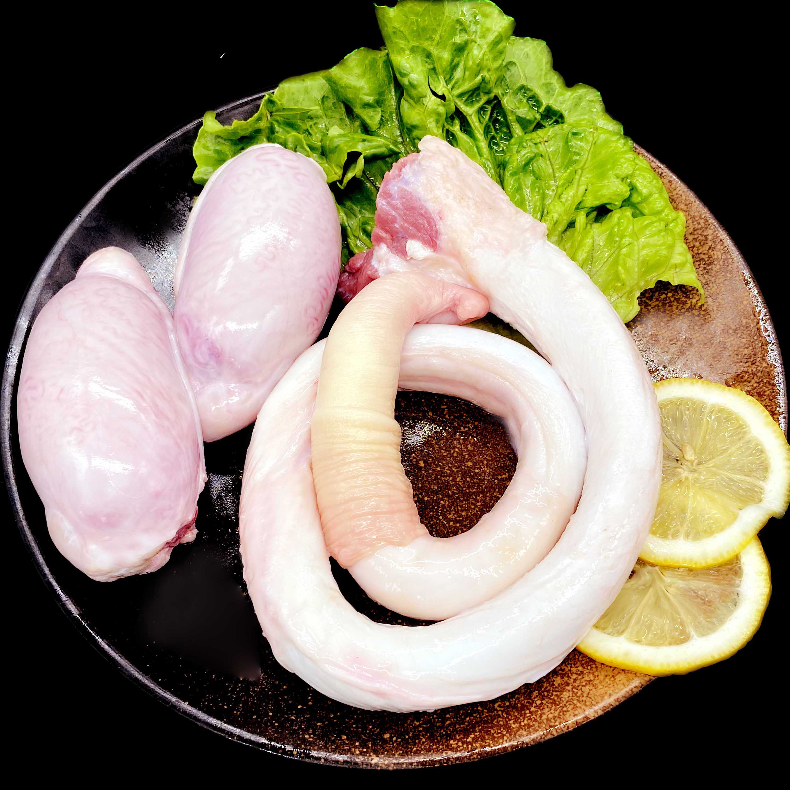 湖北随州乡下散养黄牛新鲜牛三宝 一鞭两蛋 红烧炖汤火锅必备