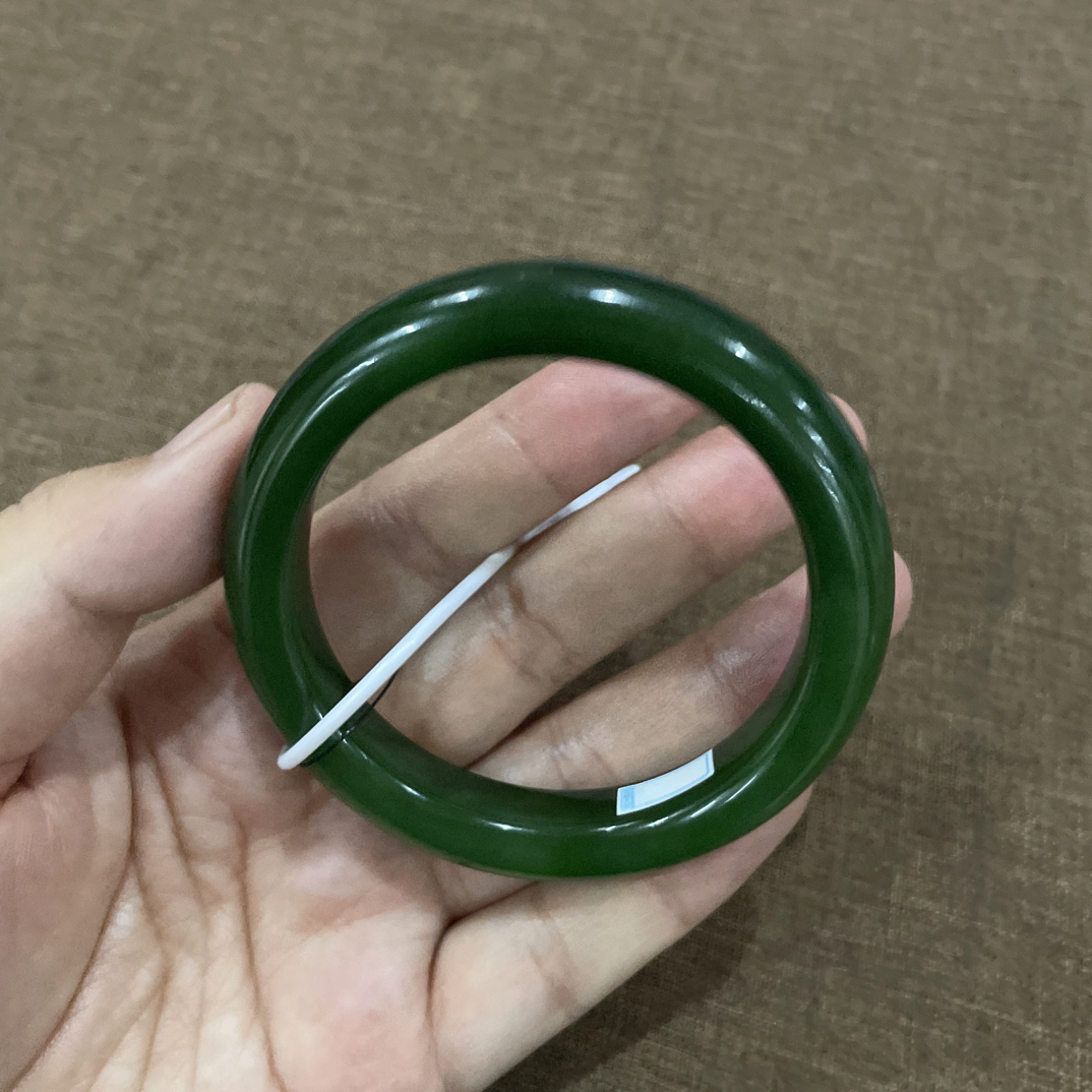 碧玉正圈老坑俄碧精品56.8