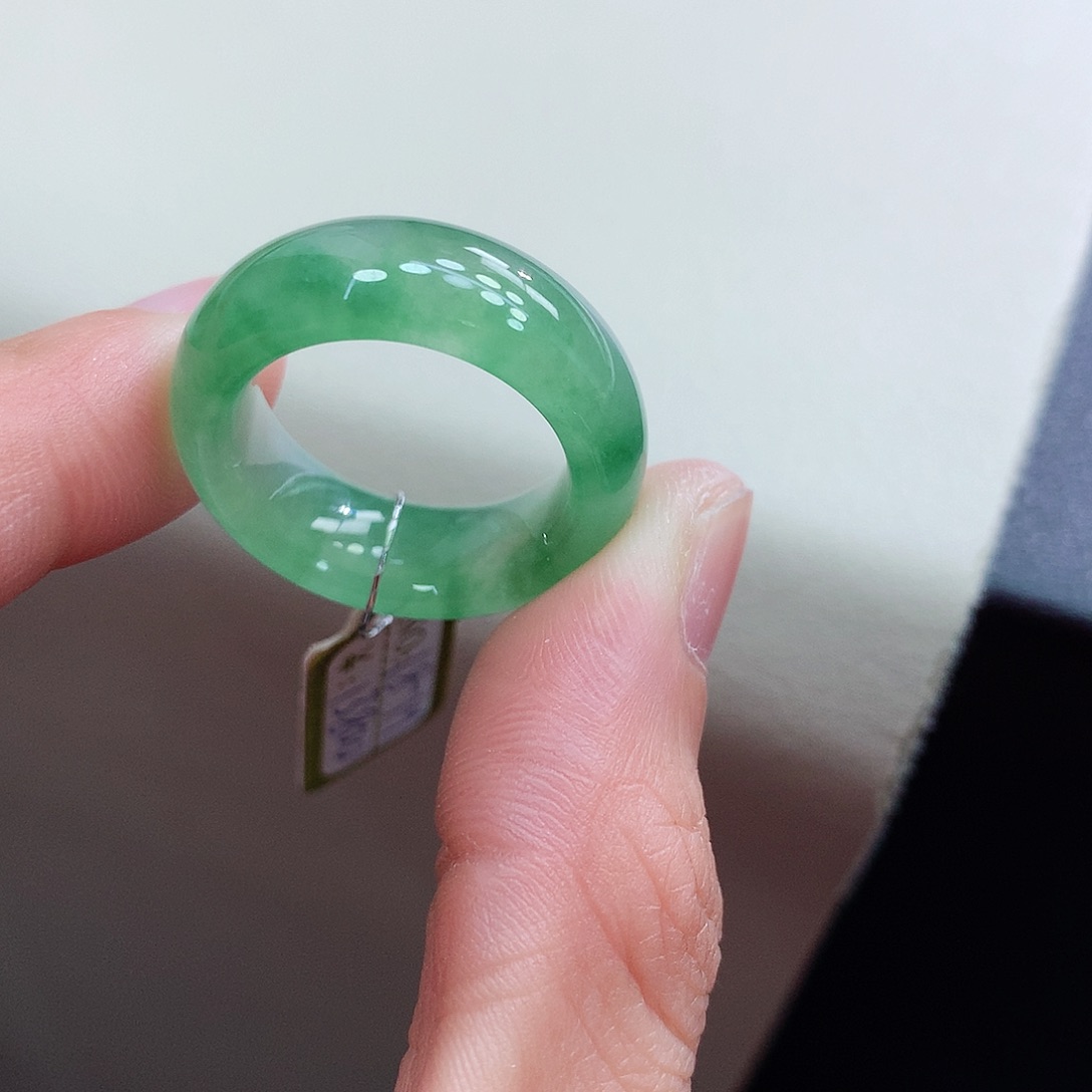 未镶嵌戒指翡翠18-19号