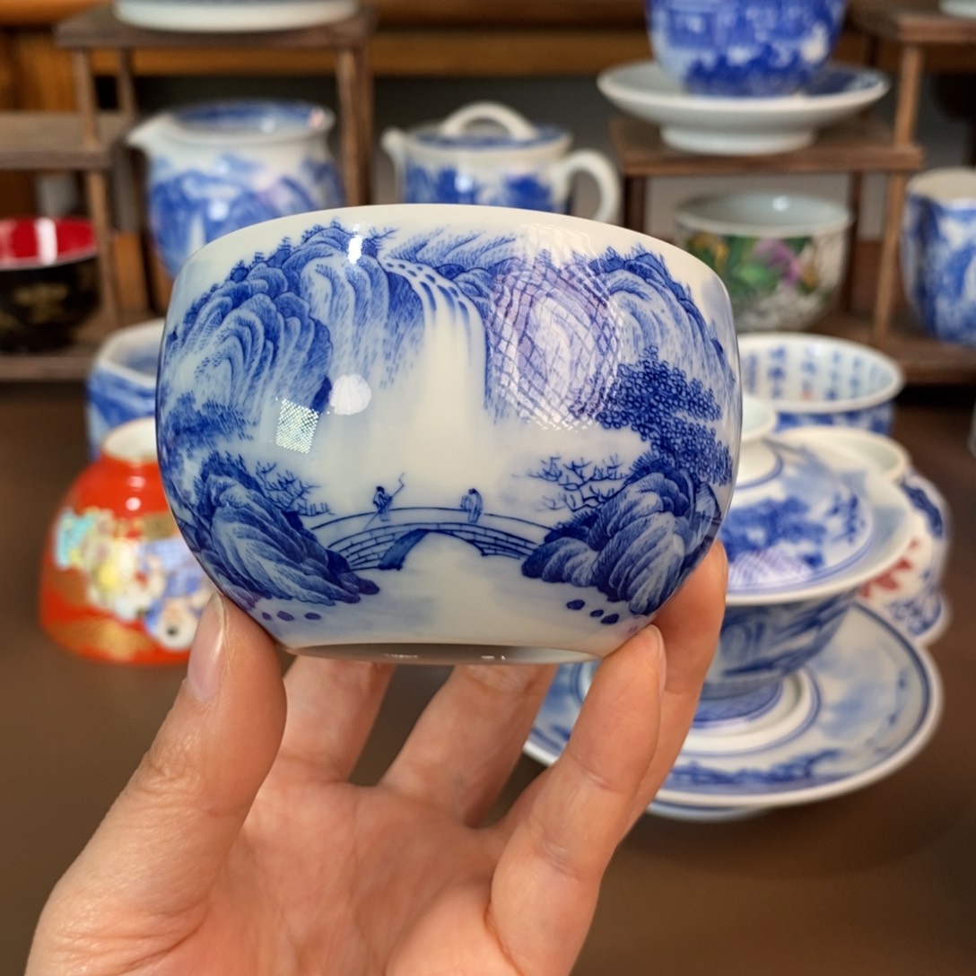 景德镇陶瓷手工手绘