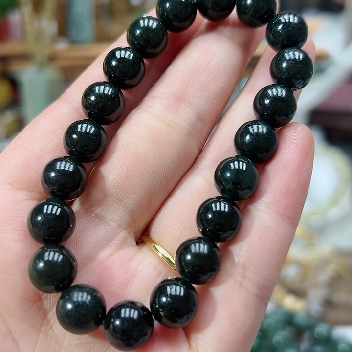 和田玉手链未镶嵌31