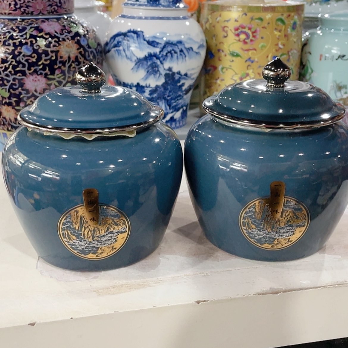 【闪购商品】罐陶瓷茶叶罐密封罐