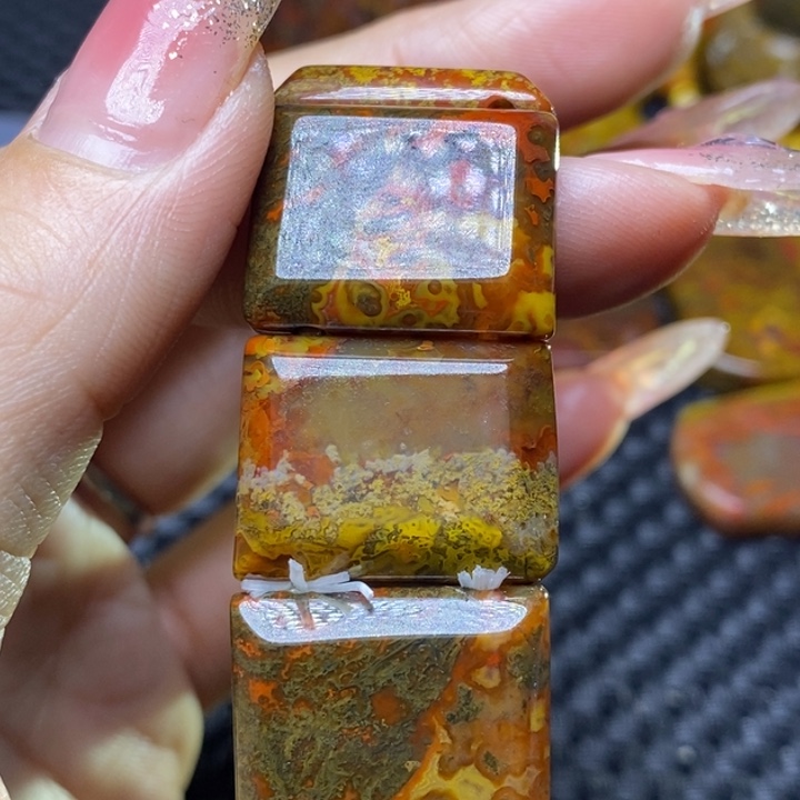 玛瑙/玉髓颈饰未镶嵌用****2