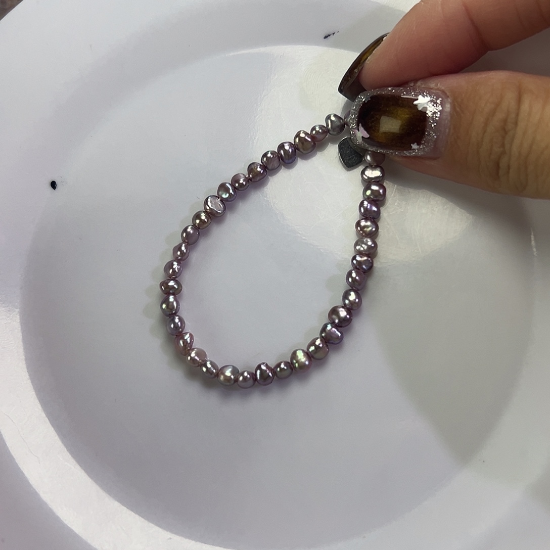 手绳钛钢淡水珍珠