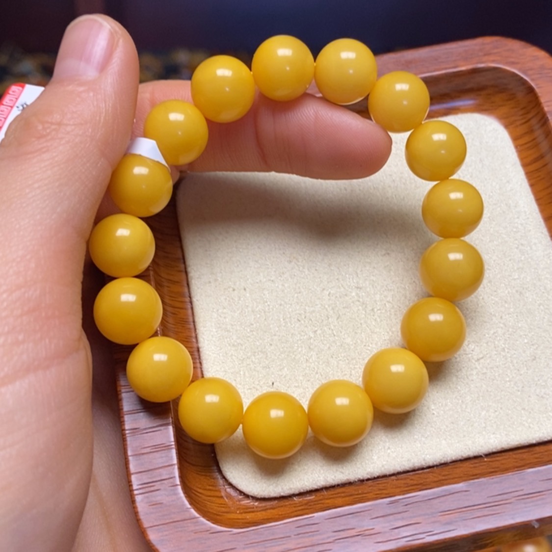 【闪购商品】蜜蜡手链未镶嵌手串