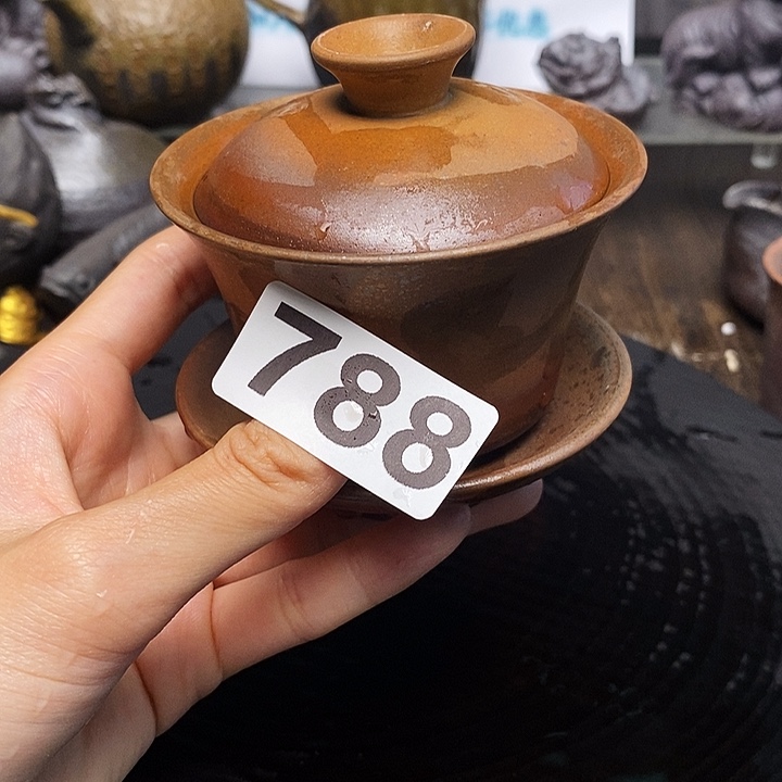 杯泥舍柴烧精品茶器