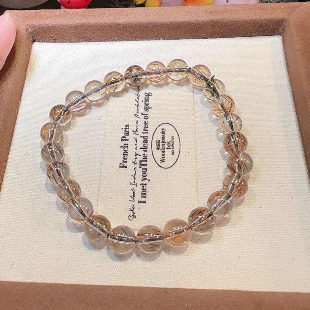 水晶手链未镶嵌超七