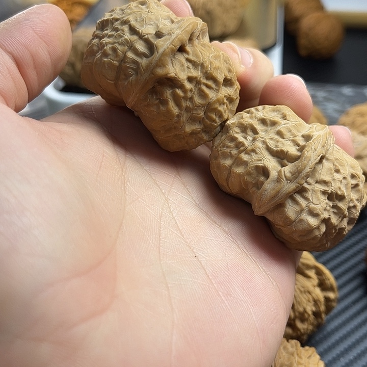 文玩核桃把件44南瓜（反油）