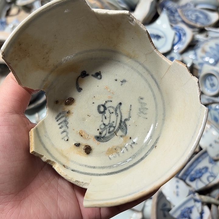 一***门瓷片瓷片标本，顺丰包邮