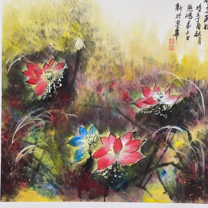 日新画作欣赏作品