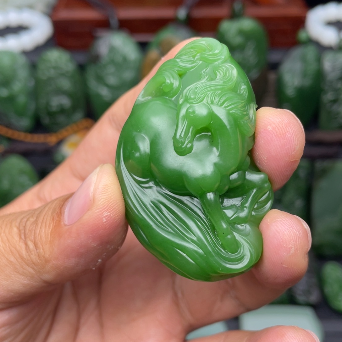 和田玉颈饰未镶嵌用****8