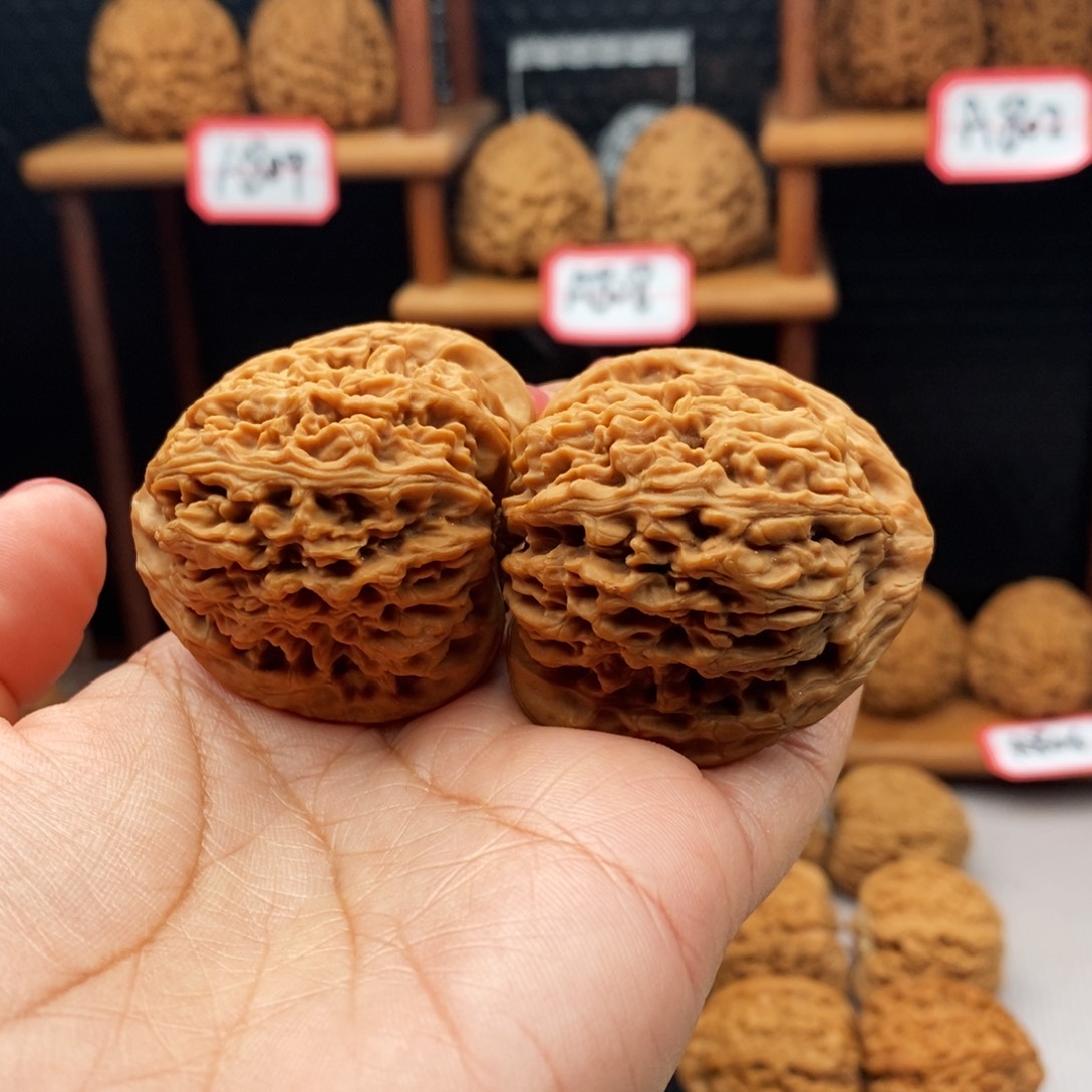 吊坠文玩核桃南疆1左42-42-41