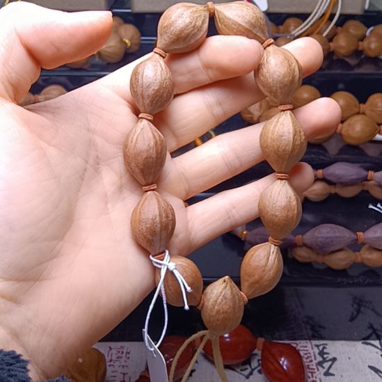 橄榄核手串/手链橄榄核手串三花铁核水滴1.7