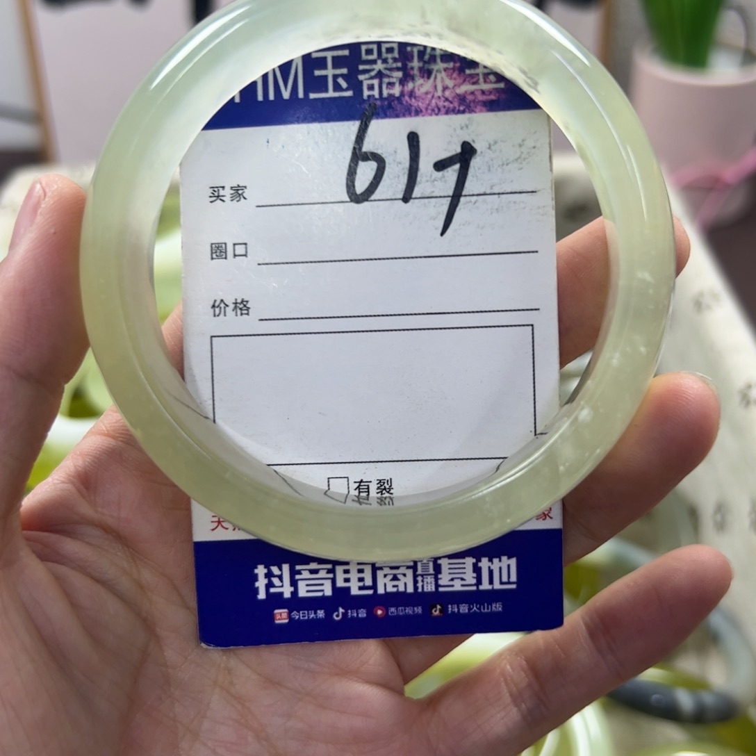 蛇纹石玉手镯未镶嵌840