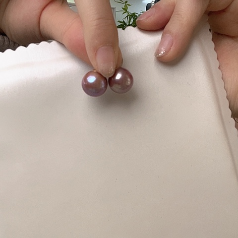 淡水珍珠耳饰未镶嵌