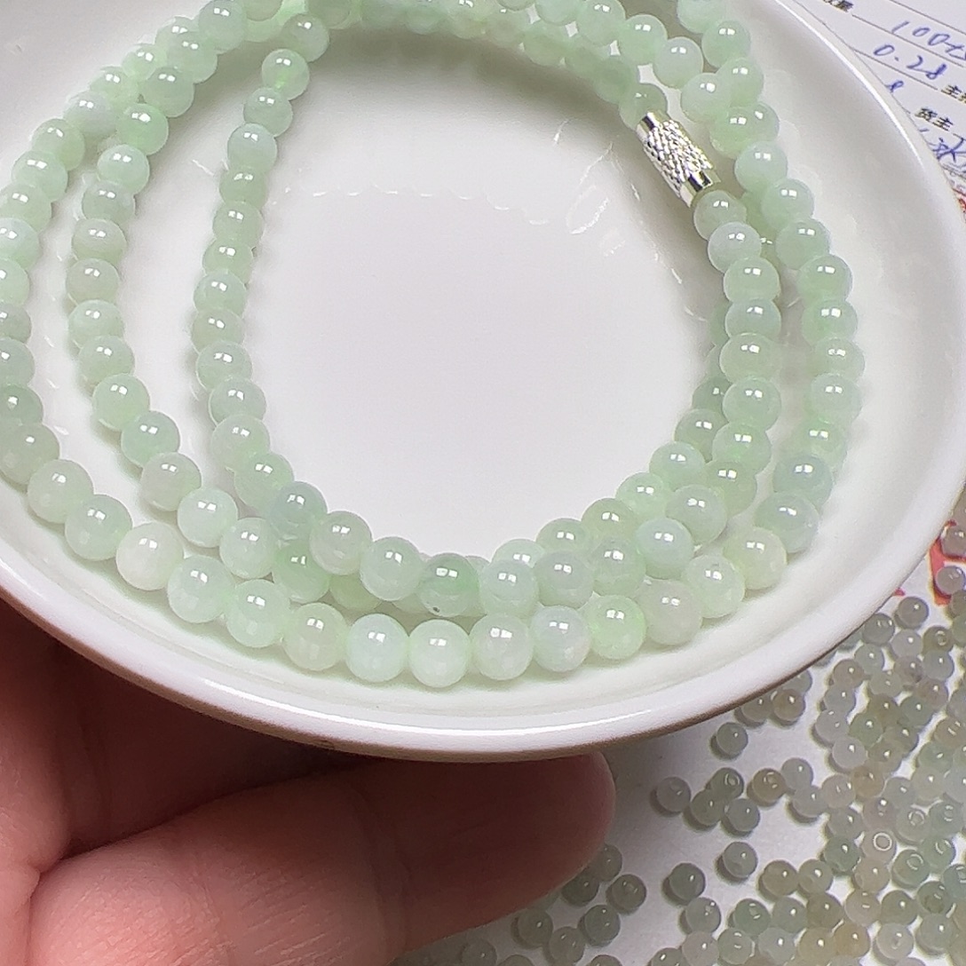 T***n翡翠散珠货主老年卡4++