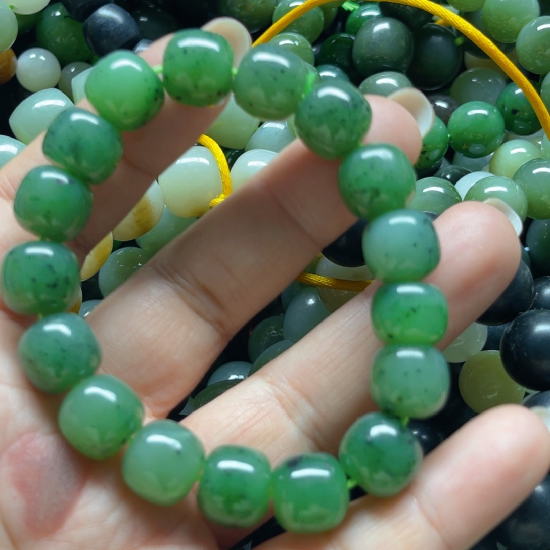 和田玉手链未镶嵌