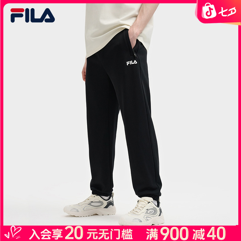【宽松大标卫裤】/斐乐男秋季时尚束脚运动长裤F11M539605F