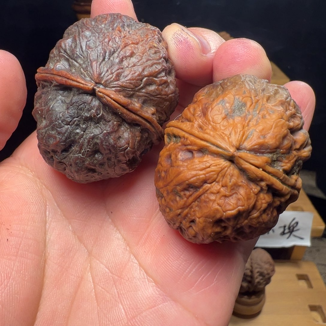 吊坠文玩核桃罗汉佛手44mm