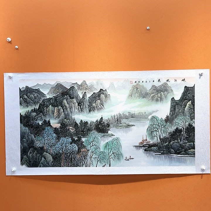 国画书法作品多次参加
