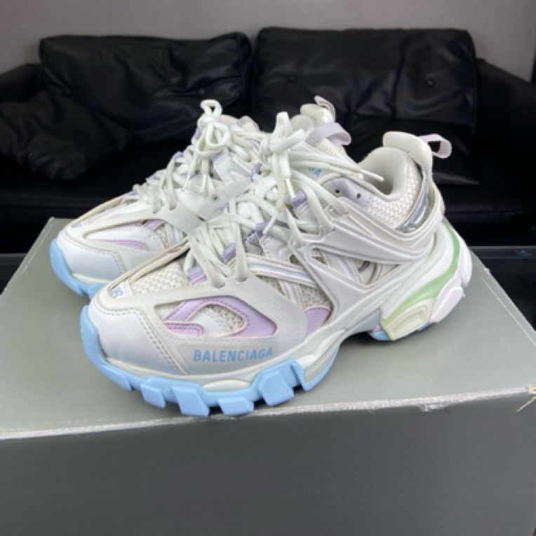 99新 Balenciaga/巴黎世家 Track马卡龙老爹鞋36码原盒99新