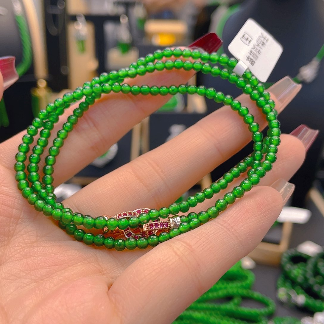 翡翠项链未镶嵌卡3