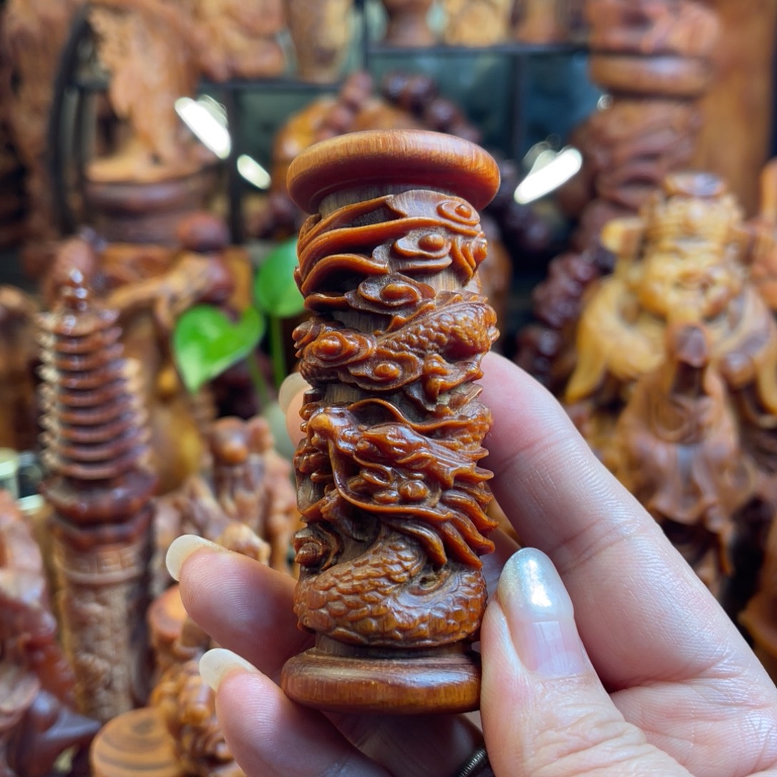 松木（琥珀木）其他龙柱