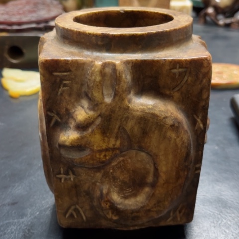 吊坠白玉菩提把件