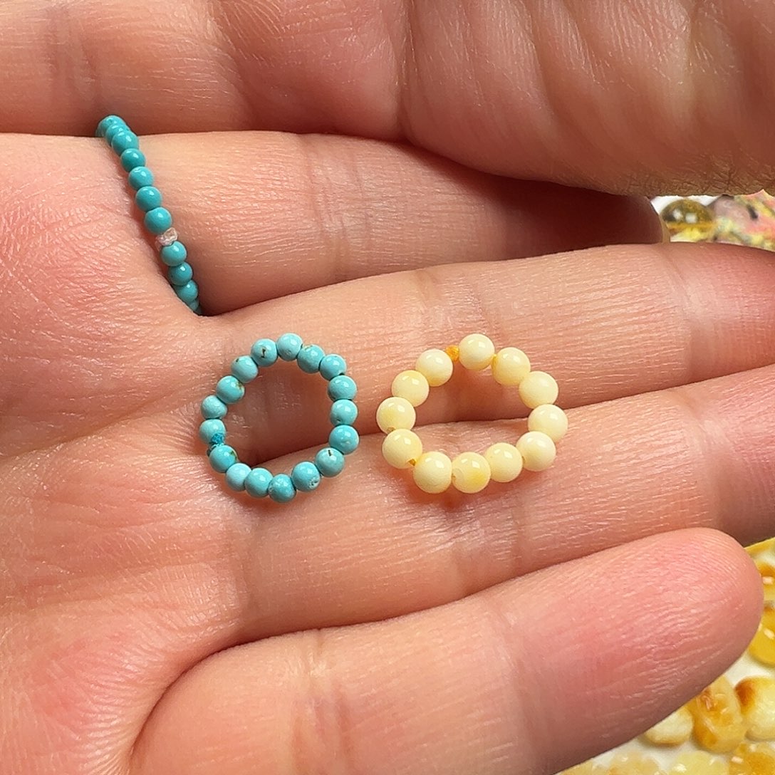 蜜蜡颈饰未镶嵌?跑环