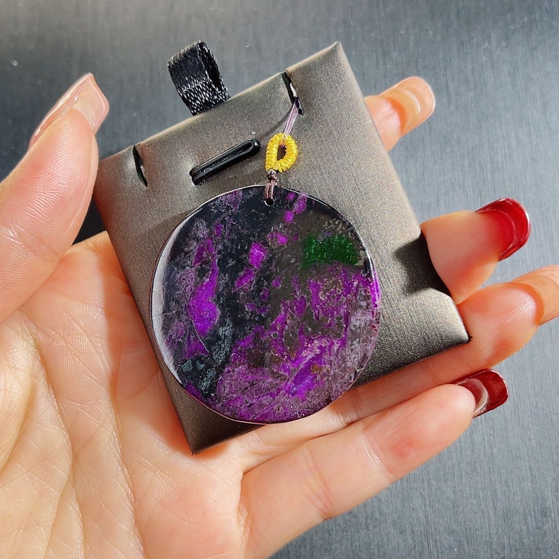 苏纪石（舒俱来）圆饼未镶嵌