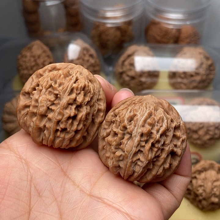 文玩核桃把件四座楼